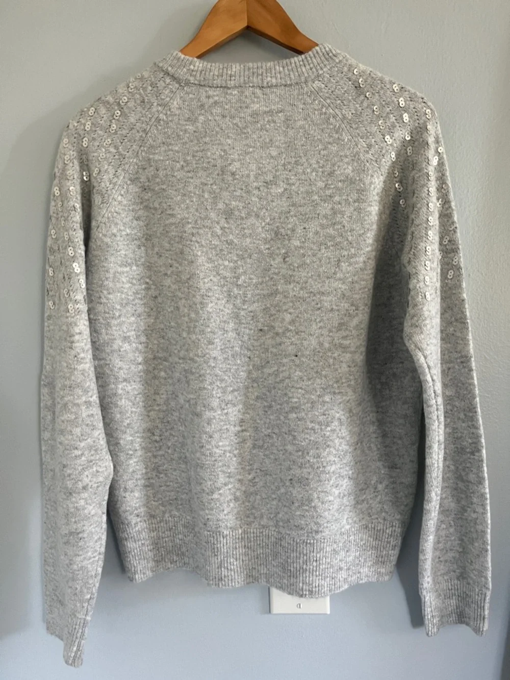 Sequined Raglan Sweater - Picture 3 of 4